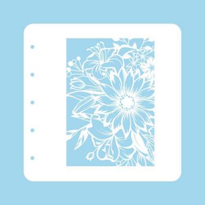 Nellies Choice Stencil - Flower 1